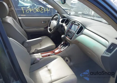 2006 Toyota Highlander Limited V6 from USA, damaged, VIN JTEEP21A760166833